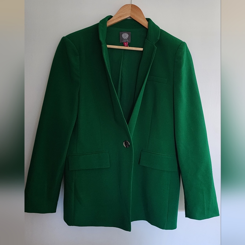 Vibrant green blazer